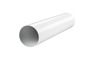 Canal de ventilare rotund A125-1 Europlast. D 125 mm. 1 m. PVC image