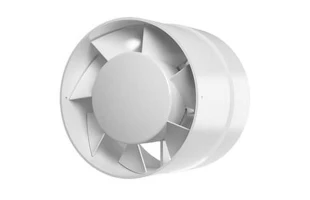 Ventilator de canal axial E-Extra EK100 Europlast. D 100. 100 m3/h. 15 W. image