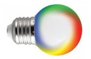 Bec LED SMD Vivalux. G45. 0.5 W. E27. RGB. Forma sferica. image