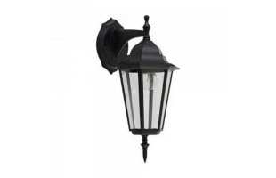 Felinar de gradina, montaj perete, directionat in jos, negru, 1xE27, max 60W, IP44, MARIBOR Vivalux image