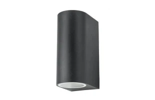 Corp de iluminat exterior pentru fatada PORTO/R Vivalux. 2 x GU10. IP44. negru. image