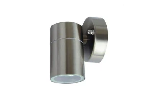 Corp de iluminat exterior pentru fatada GRENADA Vivalux. Pe perete. Inox. 1 x GU10. IP44. max 35 W. 87 x 118 x 80 mm. image