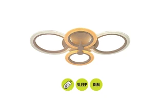 Lustra LED cu telecomanda, 51 W, 4000 K, 4466 lm, DOTS Vivalux image