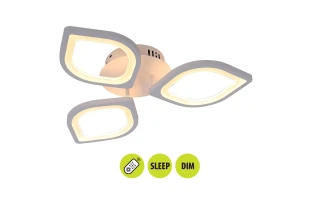 Lustra LED cu telecomanda, 48 W, 3000-6000 K, 3772 lm, VIKI Vivalux image