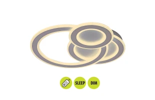 Lustra LED cu telecomanda, 105 W, 3000-6000 K, 8573 lm, CANDY Vivalux image