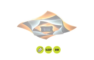 Lustra LED cu telecomanda, 63 W, 4000 K, 4378 lm, SAVOY Vivalux image