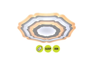 Lustra LED cu telecomanda, 77 W, 4000 K, 5785 lm, NORA Vivalux image