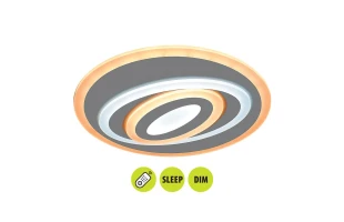 Lustra LED cu telecomanda, 80 W, 4000 K, 5077 lm, ECLYPSE Vivalux image