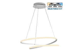 Lustra LED, 56 W, 3000-6400 K, 4116 lm, alb, CCT, DREAM Vivalux image