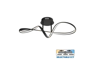 Lustra LED, 36 W, 3000-6400 K, 1350 lm, negru, ETERNITY Vivalux image