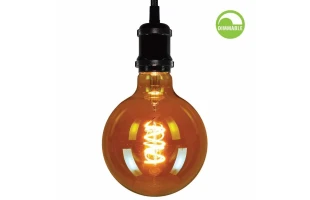 Bec LED, 4 W, E27, 2200 K, 350 lm, dimmer, FLICK DECO GFD125 Vivalux image
