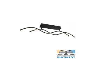 Lustra LED, 27 W, 3000-6000 K, 1204 lm, negru, SOLUT Vivalux image