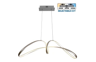 Lustra LED, 41 W, 3000-6400 K, 2235 lm, nichel, ANGEL Vivalux image