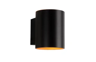 Aplica de perete decorativa, G9, negru/auriu, ADEL WL720 Vivalux image