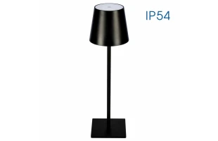 Lampa de masa, 3 W, 4000 K, 230 lm, dimabila, IP54, negru, FRIDA Vivalux image