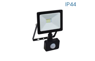 Proiector LED cu senzor, 10 W, 800 lm, 6400 K, IP44, negru, NYX Vivalux image