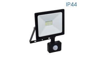 Proiector LED cu senzor, 20 W, 1600 lm, 6400 K, IP44, negru, NYX Vivalux image