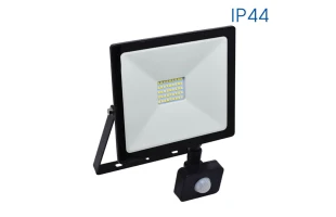 Proiector LED cu senzor, 30 W, 2400 lm, 6400 K, IP44, negru, NYX Vivalux image