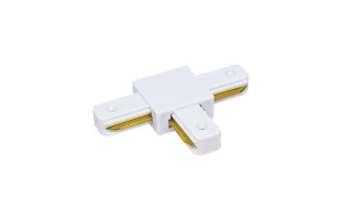 Conector forma T pentru sina de tip track, alb, Vivalux image