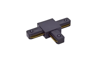 Conector forma T pentru sina de tip track, negru, Vivalux image