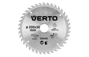 Disc ferastrau pe lemn. 200x30mm. 40 dinti. Verto. image