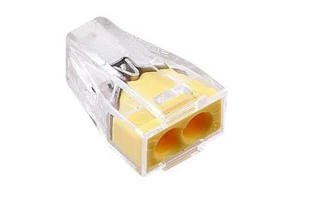 Conector fix. clipsa 2 poli. 0.75-2.5mm2. 24A. 102. 'set x 100buc' Cupra image