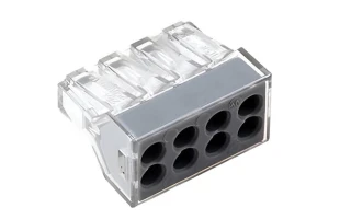 Conector fix. clipsa 8 poli. 0.75-2.5mm2. 24A. 108. 'set x 50buc' Cupra image
