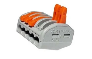 Conector fix. clipsa demontabila 5 poli. 0.08-4.0mm2. 32A. 215. '50buc' Cupra image