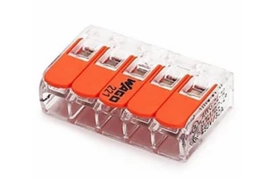 Conector fix. clipsa demontabila 5 poli. 0.14-4.0mm2. 32A. 415. '50buc' Cupra image