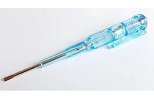 Indicator de tensiune. 130mm. 220V. albastru. 'set x 20buc' Cupra image