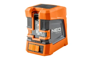 Nivela laser cu linii incrucisate 75-1031 Neo. Carcasa. Suport magnetic. 15 m. 3 x AA. 635 nm. +/- 0.3 mm/m. image