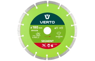 Disc diamantat segmentat Turbo 61H3S8 Verto. 180 x 22.2 mm. image