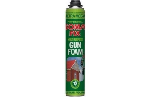Spuma poliuretanica de iarna MEGA ULTRA SomaFix. Aplicare cu pistol. 870 ml/ 75 l. image