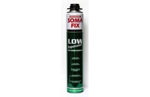 Spuma poliuretanica cu expansiune redusa S921 SomaFix. Aplicare cu pistol. 750 ml/ 50 l. image