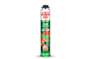 Spuma poliuretanica rezistenta la foc S923 SomaFix. Aplicare cu pistol. 750 ml. image