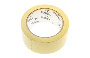 Banda adeziva hirtie galbena 38 mm x 35 m  Topex image