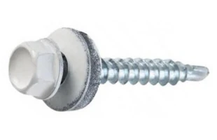 surub auto-foraj pentru acoperisuri WFD-4.8x25 alb 9010 '250buc' image