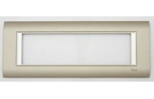 Rama Thea Sistema Inox matt Panasonic 7 module. Alb image