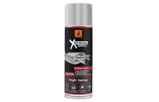 Email, termorezistent, spray, argint, 400 ml, DRAGON image