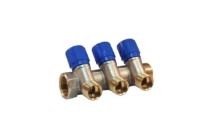Colector cu robinet 3 Cai 16mm x 3/4 BIANCHI image