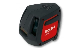 Nivela cu laser, cu linii in cruce Qubo Basic Sola. Linie/ Punct. 20 - 80 m. IP54. 3 x AA. 650 nm. +/- 0.2 mm/m. image