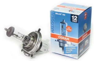 Lampa auto 64193 P43T H4, 12V, 60 / 55W, Osram image