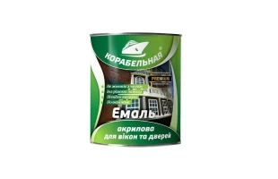 Email acril pentru usi si ferestre Corabelinaia. Alb. 0.75 l. image