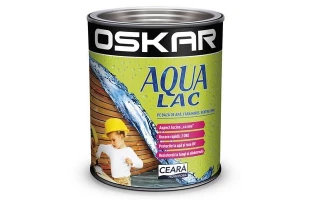 Lac pentru lemn, tec, 0.75 l, AQUA LAC, OSKAR image