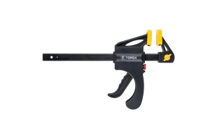 Clema automata. mâner pistol. falci abordate rapid. 150x60mm Topex image