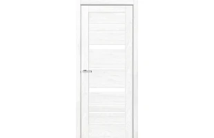 Usa de interior Rino 02 G Doors. Alb silk mat. Cu sticla. 40 x 200 cm. 40 mm. image