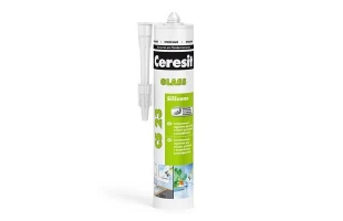 Silicon pentru sticla si acvarii Ceresit CS 23. Transparent. 280 ml. image