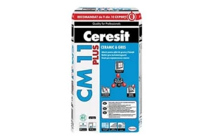 Adeziv pentru marmura si piatra naturala CM 11 PLUS Ceresit. Gri. 5 kg image
