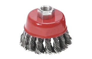 Perie de sarma. frontala INOX. sârma torontata 100mm Торех image