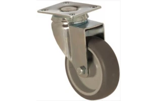 Roata pivotanta din polipropilena, fixare pe bolt, d 125mm image